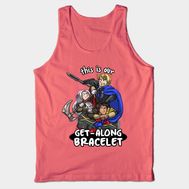 Get-Along Bracelet Tank Top by RisingSunfish